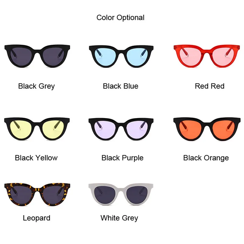 Женские яркие солнцезащитные очки HJYBBSN дизайнерские затемненные кошачий глаз