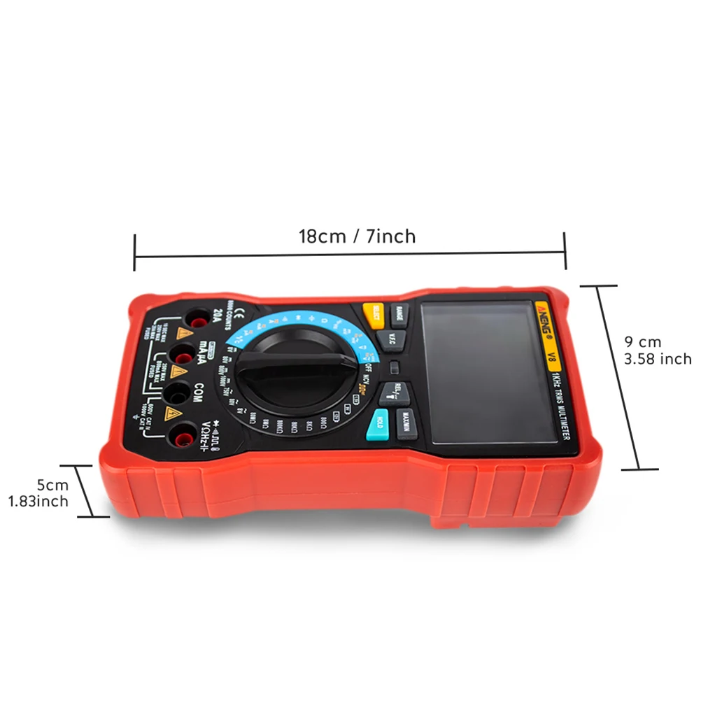 1 шт. мультиметр Профессиональный ЖК-Дисплей Точный Вольтметр для электрика