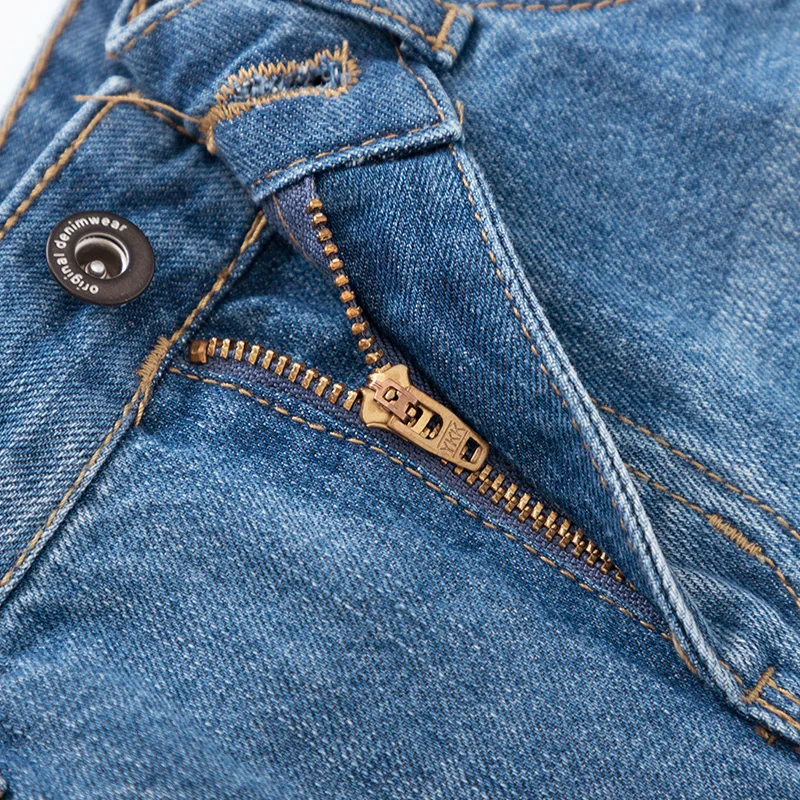 Женские джинсовые шорты SEMIR черные с дырками корейский тренд лето 2019 | Женская
