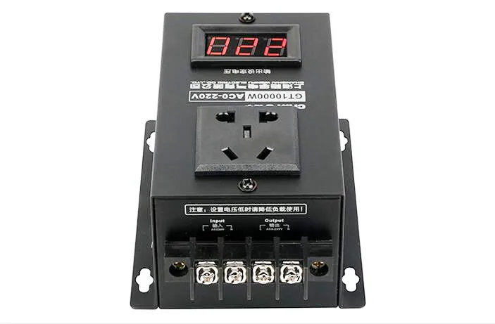 AC 220V 10000W Высокоточный Регулируемый тиристорный электронный регулятор напряжения электронный регулятор скорости/температуры кремния