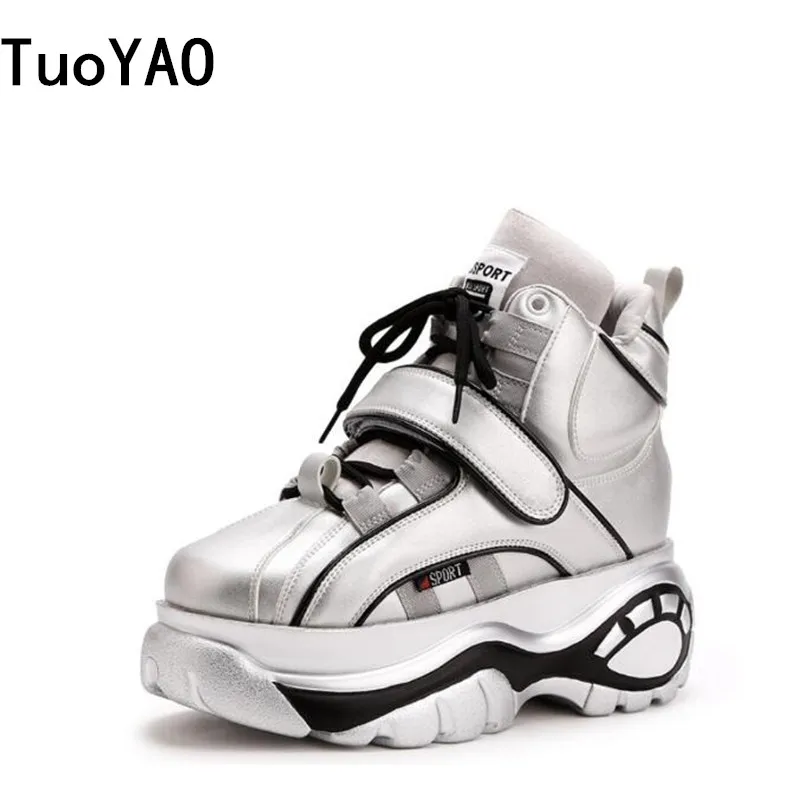 Fashion Casual Women Shoes Autumn Thick bottom High Platform Ankle Boots Comfortable Soft White Sneakers Winter Boots Woman