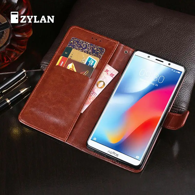 ZYLAN горячая Распродажа роскошный флип кожаный мягкий ТПУ чехол для телефона