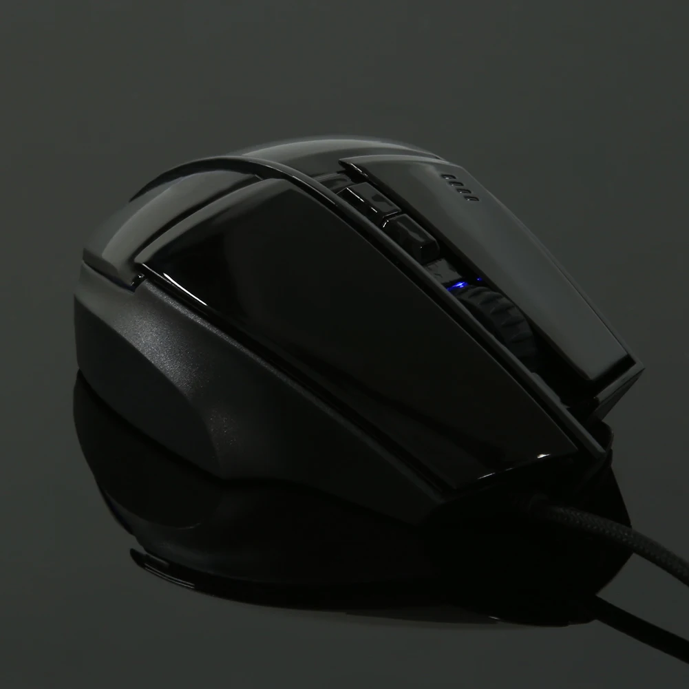 ALLOYSEED, Проводная игровая мышь, USB, оптическая геймерская мышь, 7 кнопок, компьютерная мышь, геймерские мыши, 3200 dpi, профессиональные игровые мыши