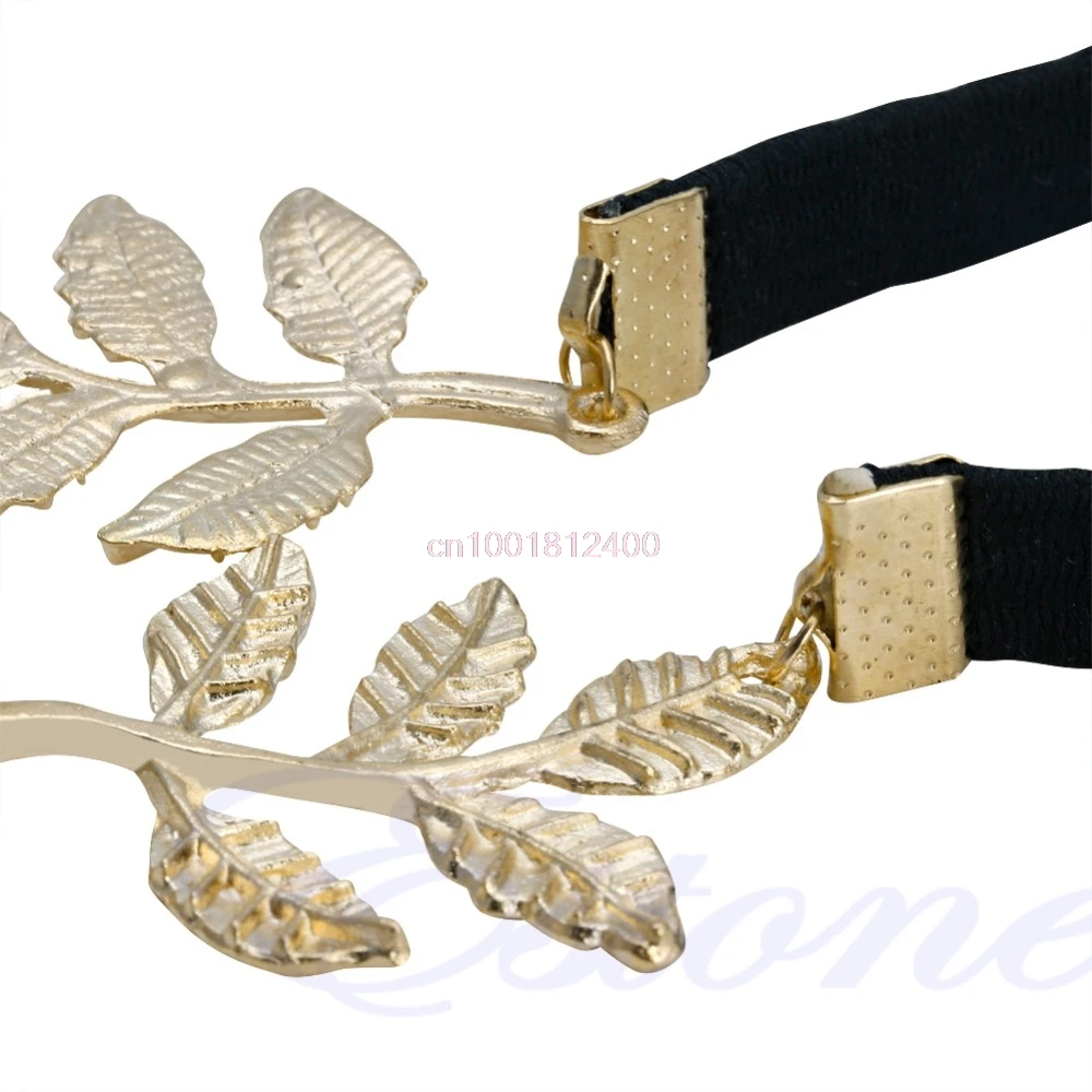 Винтажная эластичная повязка на голову Греческая богиня ангел мира золотые