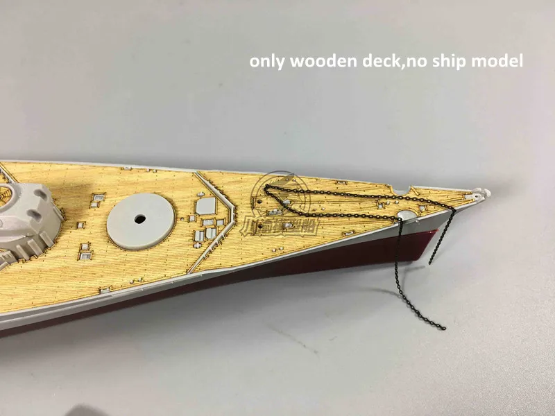 Деревянная колода в масштабе 1/700 для немецкого Battleship Tirpitz Trumpeter 05712 модель 1944 наборы|Наборы сборки моделей| |