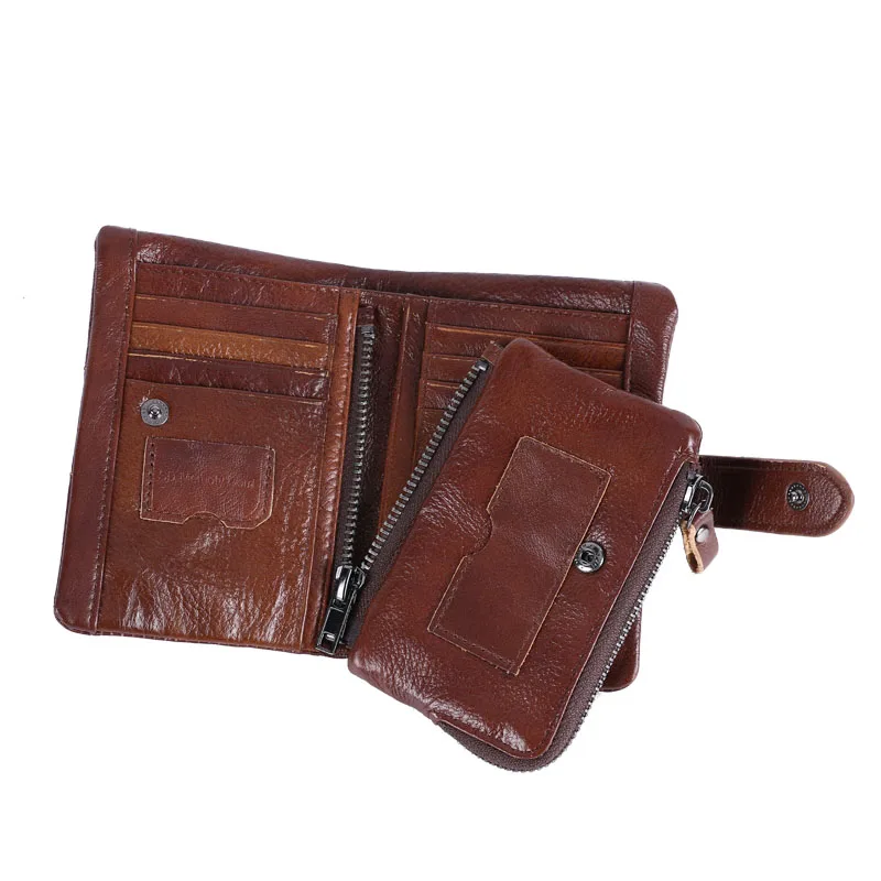 Мужской кошелек-клатч в стиле ретро SYNARA черный вместительный кошелек из