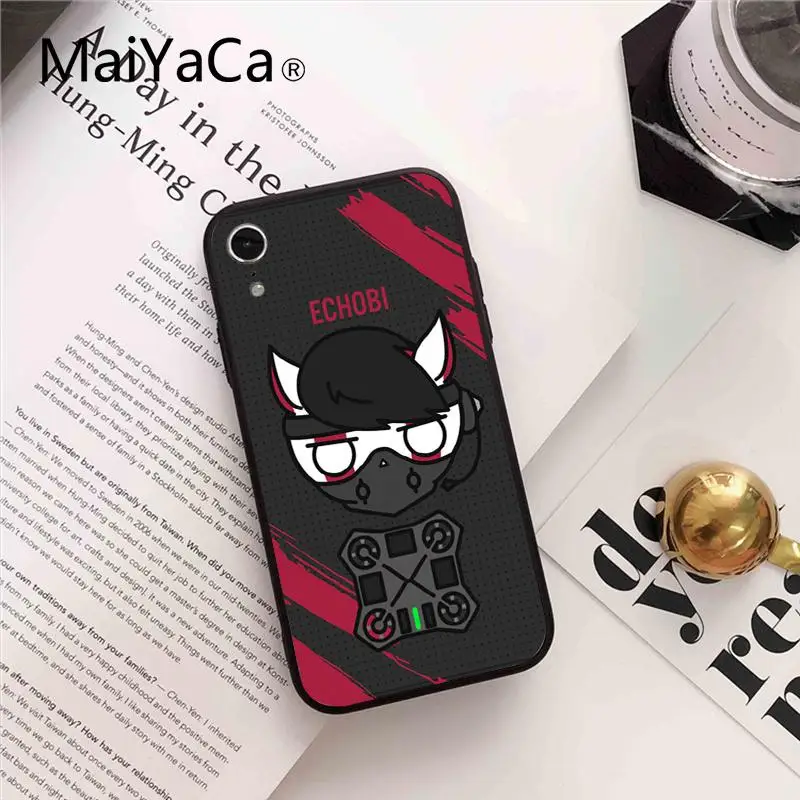 Maiyaca Rainbow Six Siege Coque чехол для телефона iPhone 8 7 6 6S Plus X XS MAX 5 5S SE XR чехол Fundas Capa