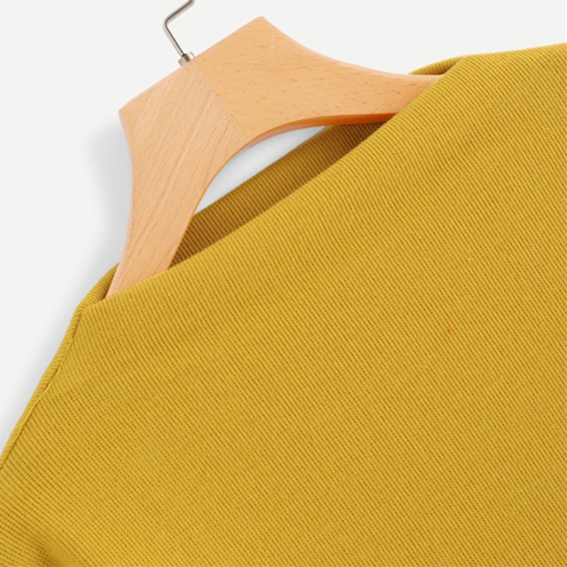 SHEIN Нарядный Свитшот С Контрастной Вышивкой Толстовка я Цветочной Вышивкой