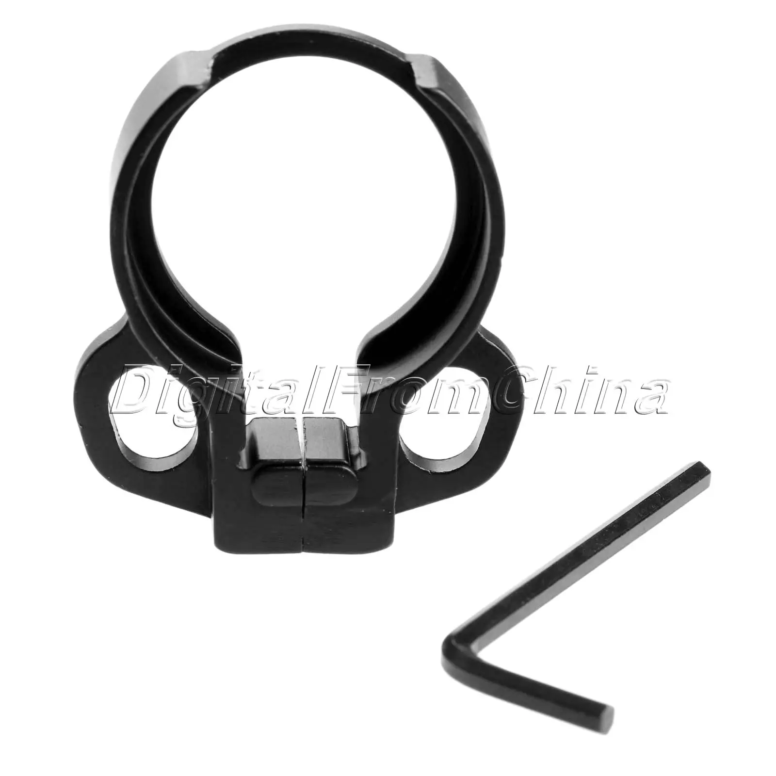 

Hunting Tactical Sling Receiver Plate Clamp-on Single Point Sling Attachment Ambidextrous Buffer Tube Adapter With Allen Wrench