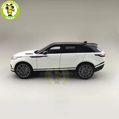 Velar White 1/18 lcd Velar Suv машина литая под давлением металлическая модель автомобиля Suv игрушки Детские подарки для мальчиков девочек коллекция хобби - Цвет: Velar White