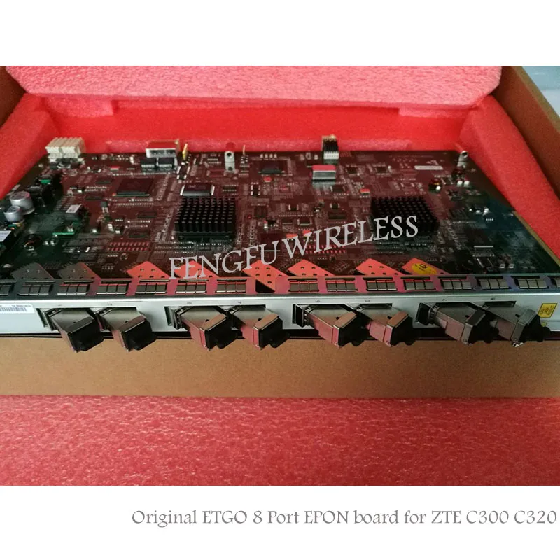 Оригинальный новый 8 портов ZTE ETGO EPON плата с SFP C + модули OLT PX20 использование для C300