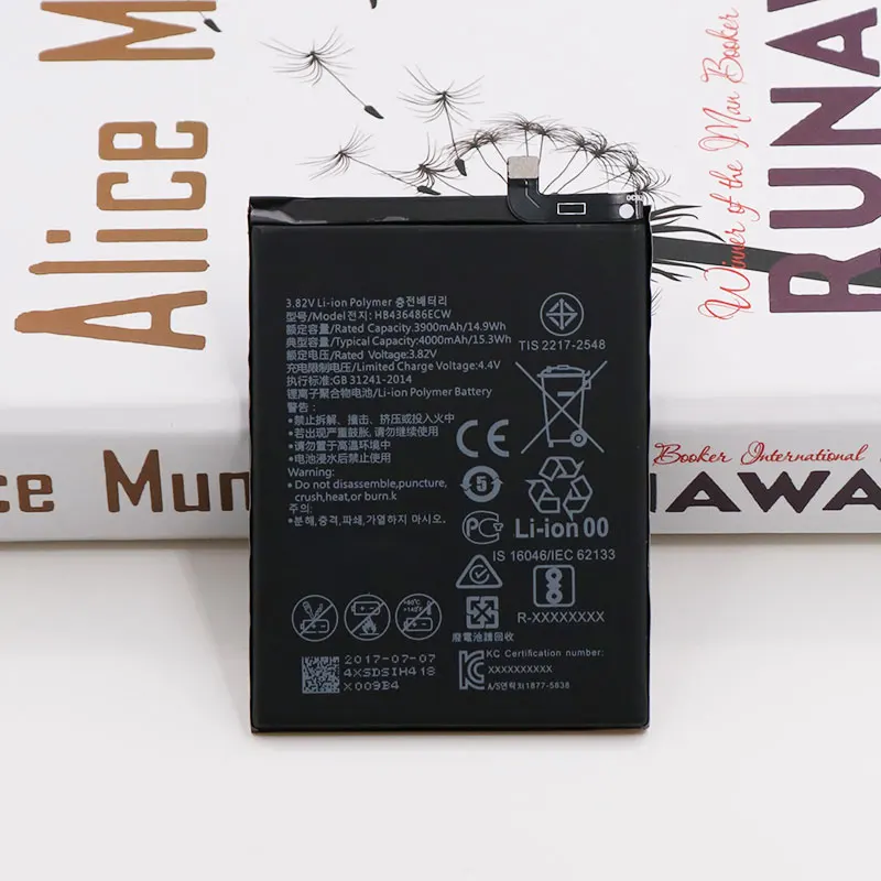 Аккумулятор DyGod 4000 мАч с высокой емкостью для Huawei mate 10 HB436486ECW Высококачественная