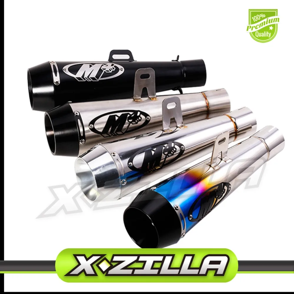 

51mm Universal Motorcycle muffler M4 Yoshimura Muffler Pipe Case for CBR1000 Case R6 M4 Exhaust
