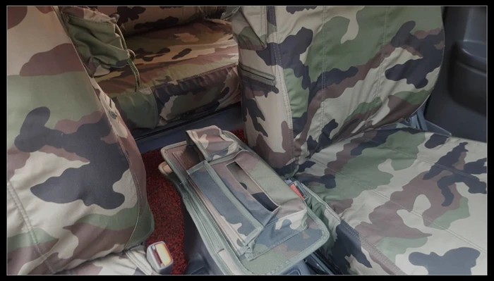 Новые джунгли камуфляж чехлы на сиденья автомобиля с ragbag набор общие для hyundai ix30/35 Sonata ELANTRA Terracan Tucson Accent SantaFe