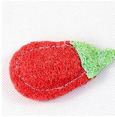 Мочалка для домашних животных 1 шт. в форме баклажаны игрушки собак кошек чистки