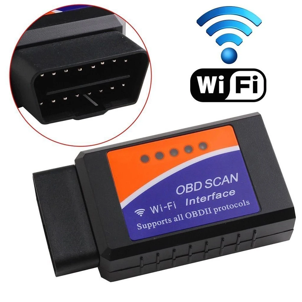 A2 ELM327 WI FI OBD2 OBDII Авто Диагностический Сканер Адаптер читатель С Микро Диска Для
