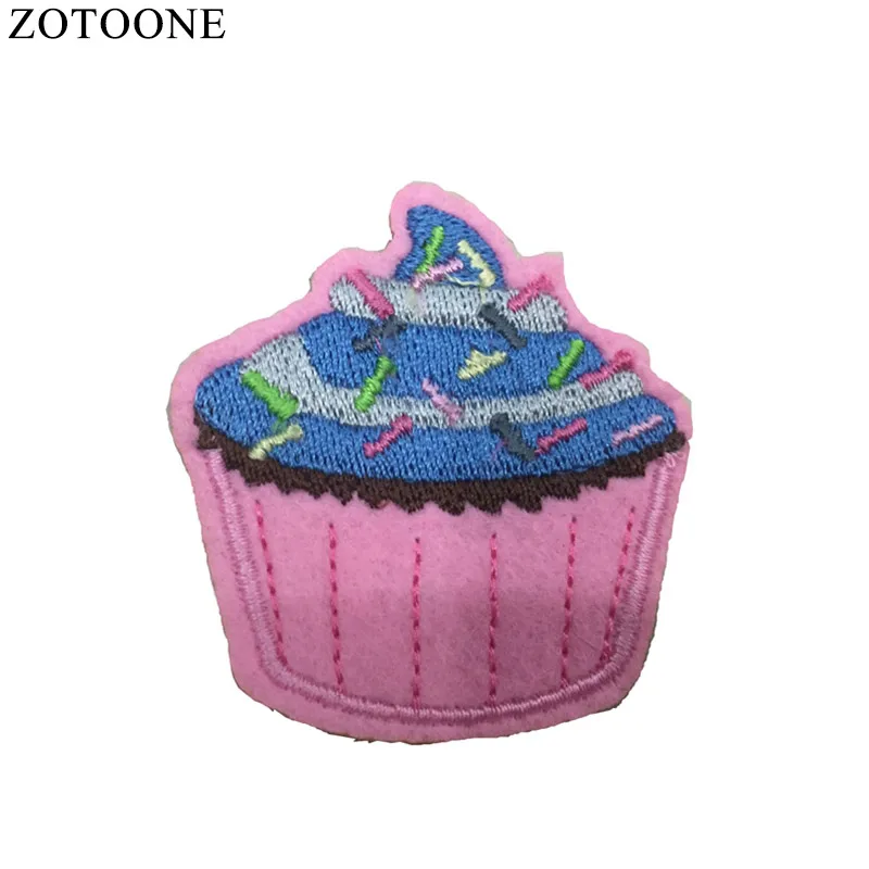 Недорогие аппликации ZOTOONE 1 шт. нашивки для одежды полоски продуктов наклейки с