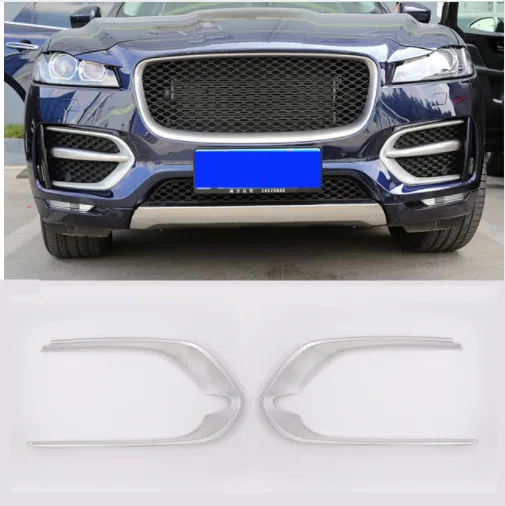 Для Jaguar F Pace R Sport X761 2016 2017 Стайлинг автомобиля ABS передний противотуманный