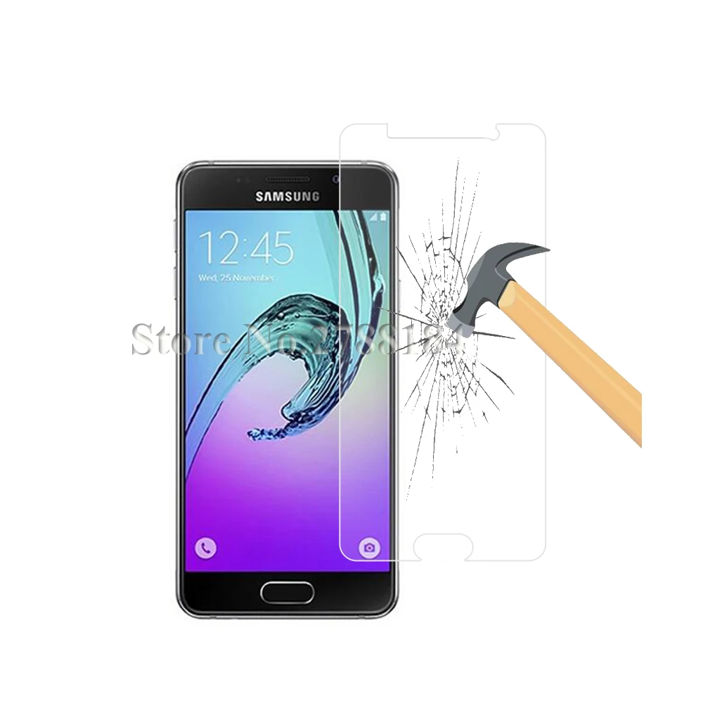 2 шт. закаленное Стекло для samsung Galaxy A3 A310F A310M A310Y Экран протектор Защитная пленка, стекло для samsung A3