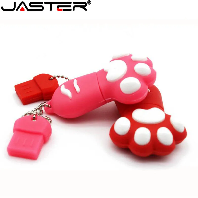 JASTER флеш-накопитель с мультипликационным принтом 4 ГБ 16 32 64 OTG USB флешка для