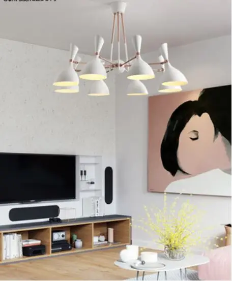 

Nordic living room chandelier personality creative designer chandelier restaurant bedroom chandelier fashion art lamps