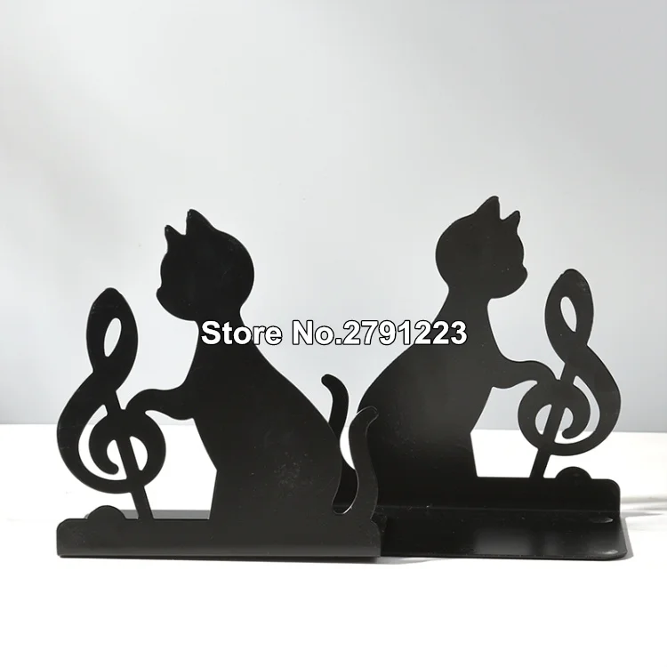 1 пара портативная металлическая подставка для книг и скрипки|bookend holder|book bookendsmetal