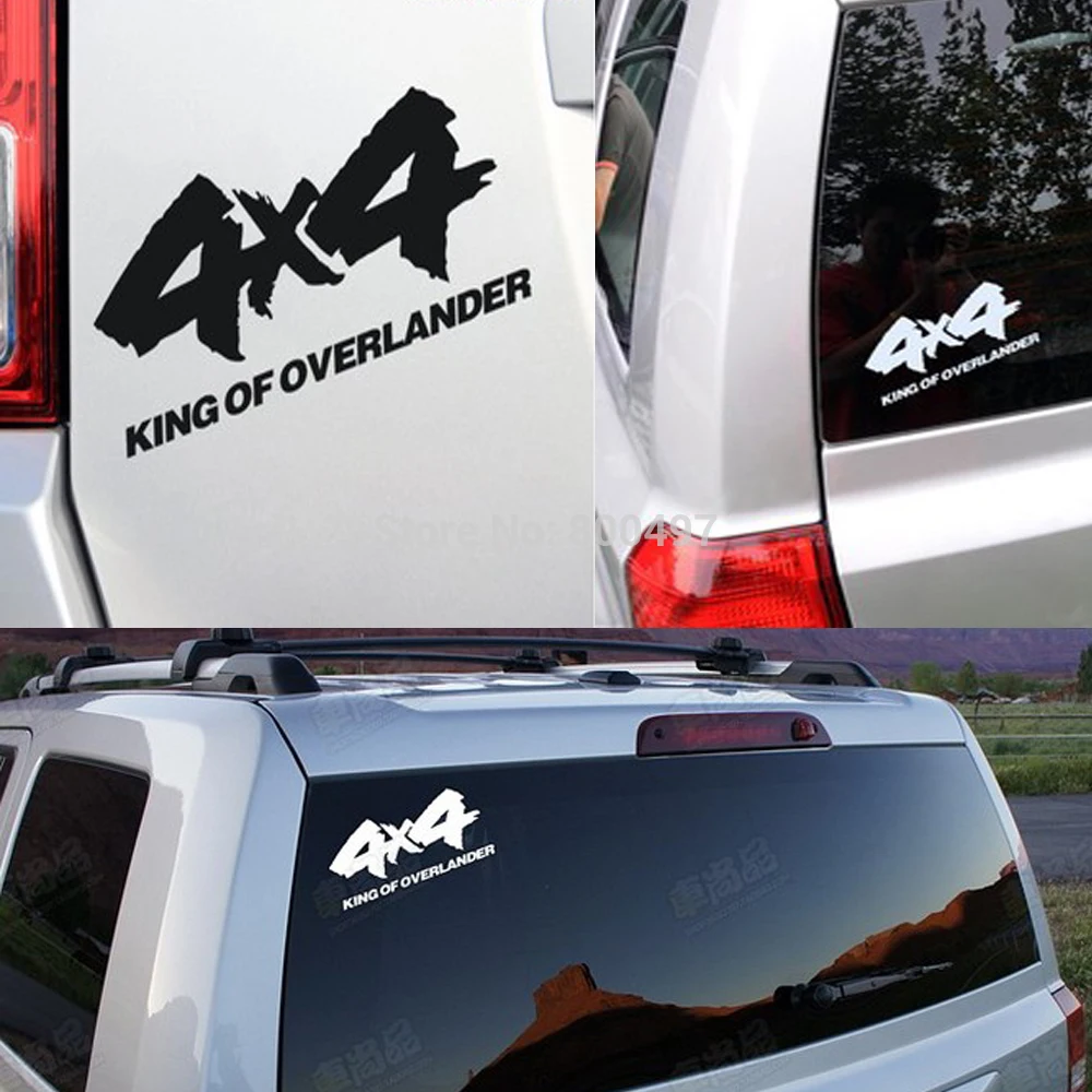 Автомобильный Стайлинг модные креативные Авто Декоративные наклейки King of Overlander