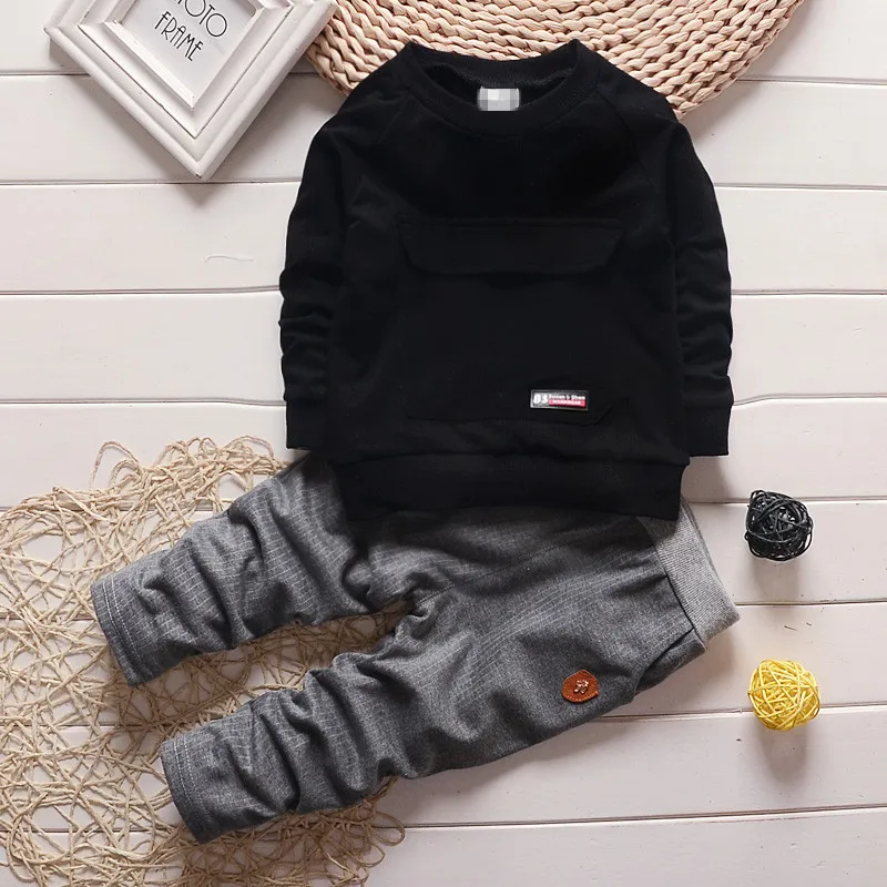 2018 Autumn 2pcs Children Clothing sets Coat+pants+hat letter baby Boy Kid Winter Suit Fall Cotton sport tracksuit outdoor | Детская