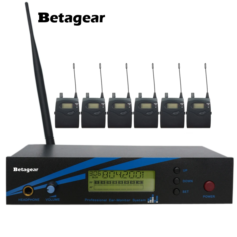 

Betagear 300iemg2 G2 UHF In-Ear Monitor System Home Audio/Video Product On-Stage Monitor System Recording Studio live sound iem
