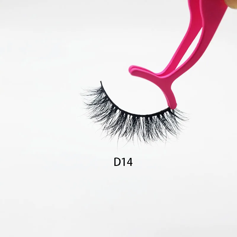 3D Real Mink eyelashes Luxury handmade Wispy Lashes natural long Eye Cross Thick Curl false D5 | Красота и здоровье