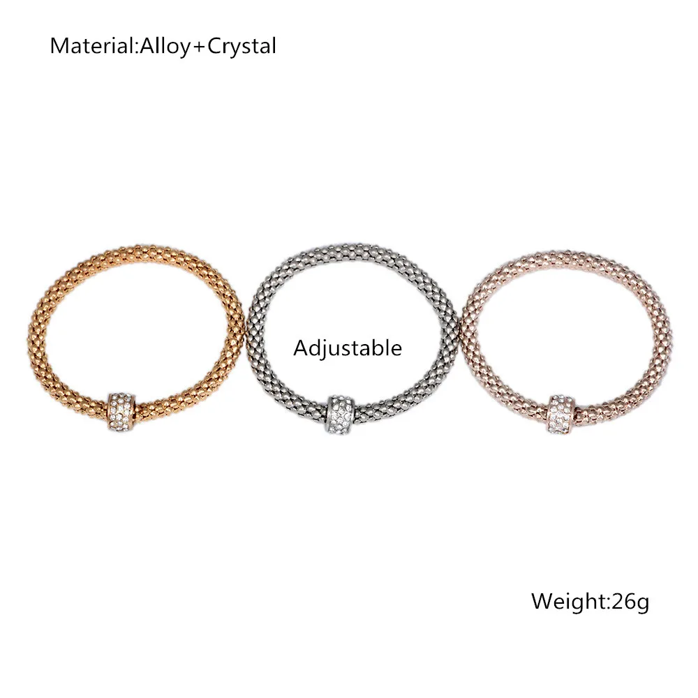 Уникальный браслет из бисера с кристаллами Женские аксессуары 3 шт./компл.