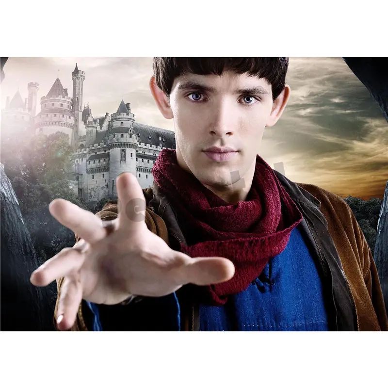 Merlin домашняя отделка Декоративная белая бумага с покрытием плакат Настенная