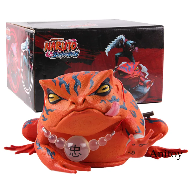 Gama Bunta Наруто Shippuden игрушки Jiraya Jiraiya/Gama-Bunta фигурка Наруто ПВХ Коллекционная модель игрушки - Цвет: Gama Bunta