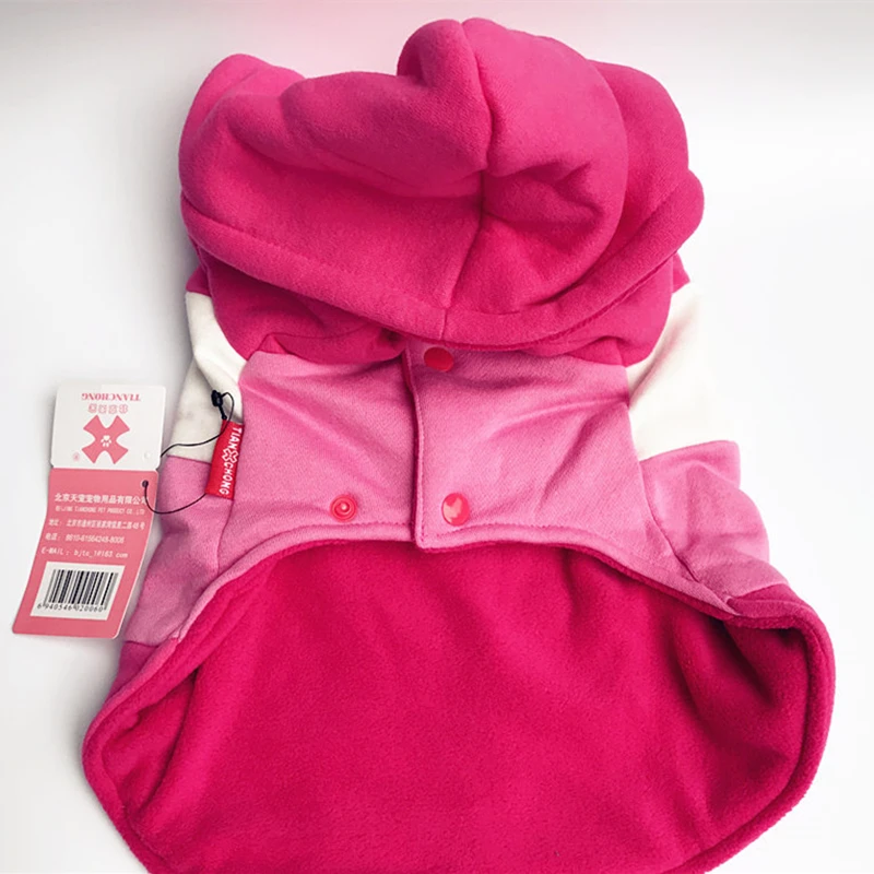 Small Dog Clothes Monkey Jacket Hoodies Cat Clothing Coat Pet For Dogs And Cats Yorkshire Teddy Chihuahua Warm Vest | Дом и сад