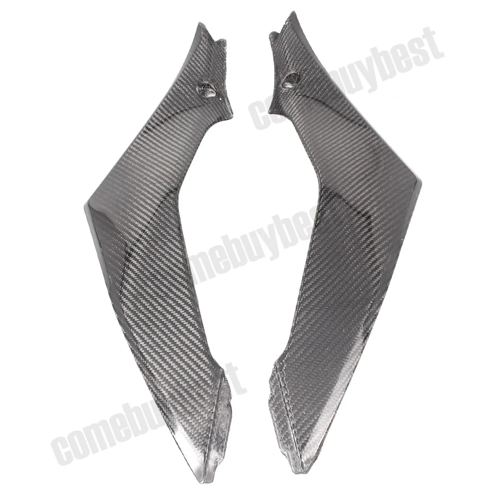 2 шт. боковые панели обтекателя бака из углеродного волокна для Suzuki GSXR1000 2007 2008