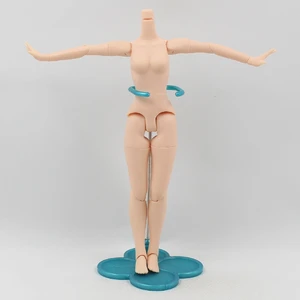 Бесплатная доставка, распродажа, дешевый самодельный телесный шарнирный корпус, 12 дюймов, белый кожаный шарнирный корпус для кукол 16