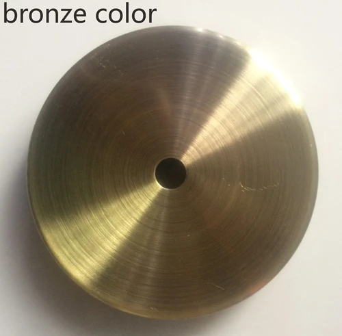 bronze color 2 шт./лот диаметр 100 мм старинный держатель лампы Ретро светильник база античный потолок розовый крюк кольцо пластина светильник держатель фитинг люстра - Цвет: bronze color
