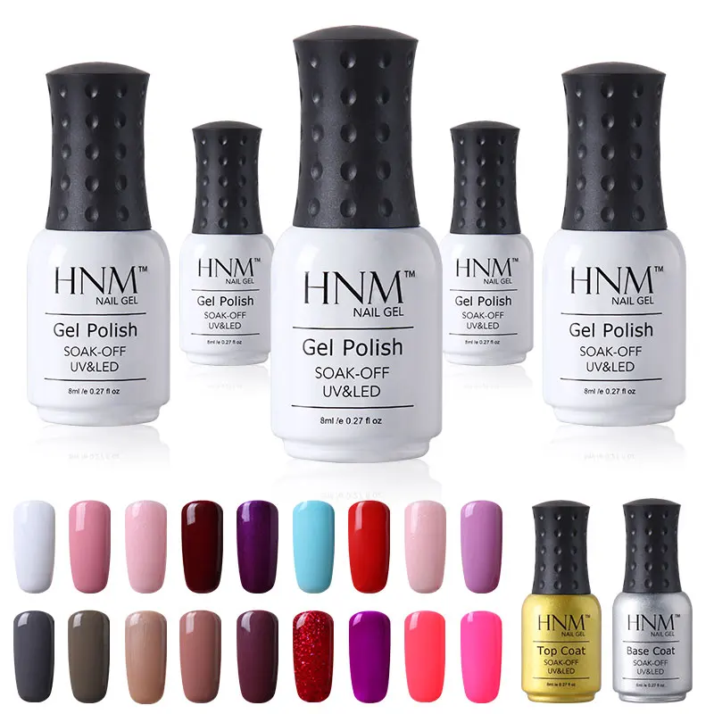 Гель лак HNM 8 мл 58 цветов|led gel polish|gel nail polishuv led polish |
