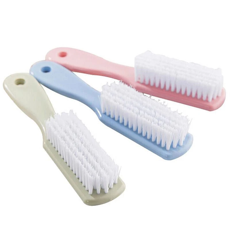 

Hot Hand-held plastic soft bristle brush kitchen bathroom shoes cleaning household supplies sneakers tool