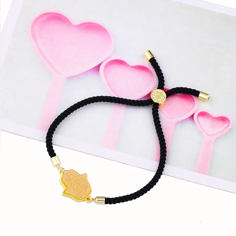 Фатима ручной работы OCESRIO раньше Красный Кристалл друзные бусины красный браслет