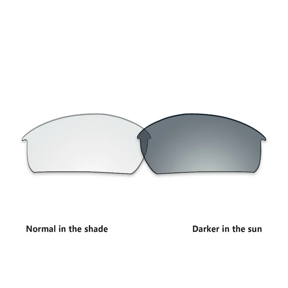 ToughAsNails Сменные линзы для солнцезащитных очков Oakley Bottlecap фотохромные прозрачные