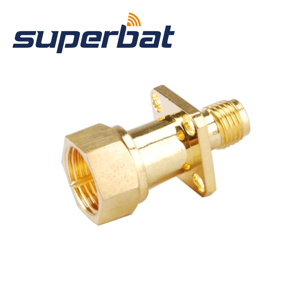 Superbat SMA F адаптер Jack к Plug прямой коаксиальный радиочастотный разъем|Кабели связи| |