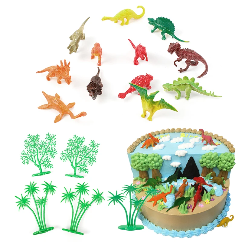 CEVENT мультфильм Динозавр торт украшение DIY дерево выпечки декор Домашний день