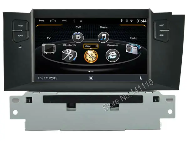 S160 4 ядра Android 4.4.4 автомобиль аудио для Citroen C4L/DS4 dvd-плеер головное устройство