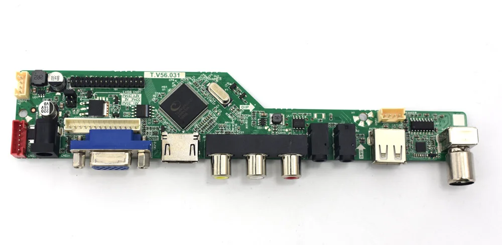 Lusya HDMI VGA AV USB аудио ЖК-плата контроллера для 14 15,6 дюймов B140XW01 B156XW02 LP156WH2 B156XW04 B156XTN02.1 1366x768 C1-006