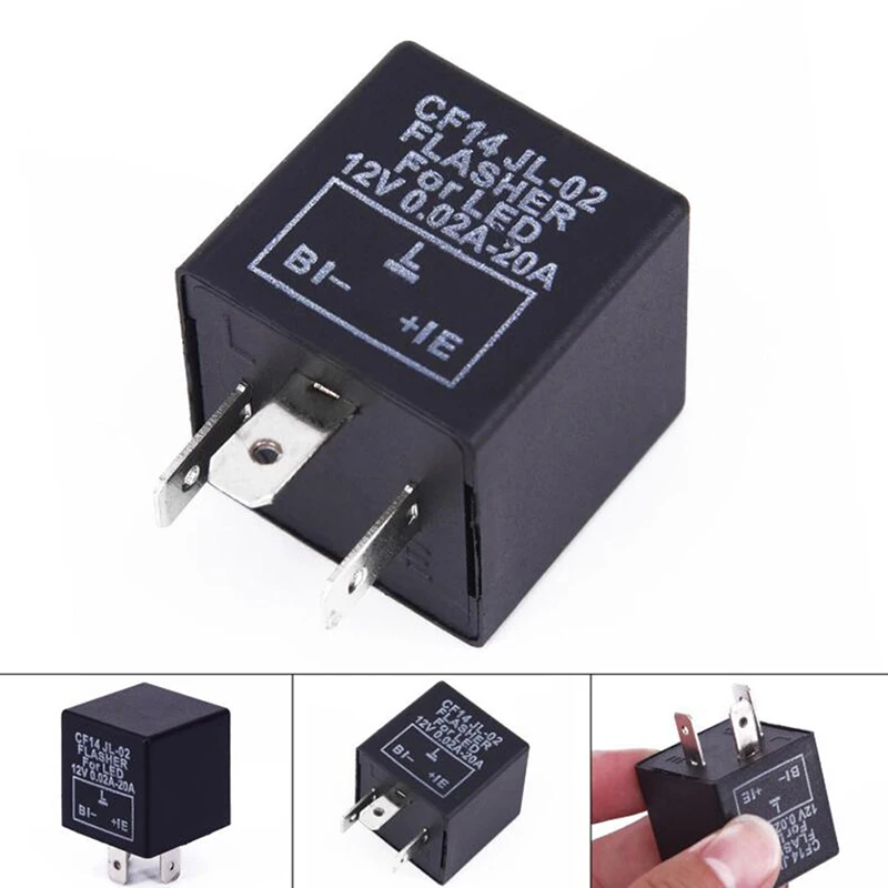 3 Pin CF14 JL 02 электронный автомобильный проблесковый маячок реле исправить
