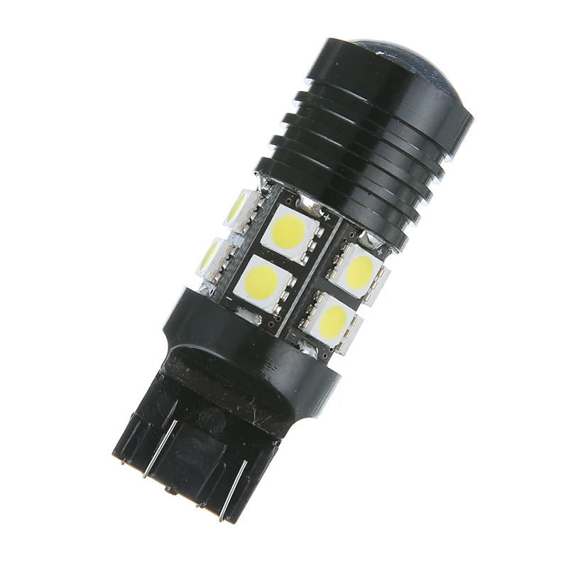 T20 2 шт. T15 1156 1157 T20 T25 12smd ВОДИТЬ Автомобиль Включите Signa стоп супер яркий белый 6000 К сигнальные лампы - Испускаемый цвет: T20