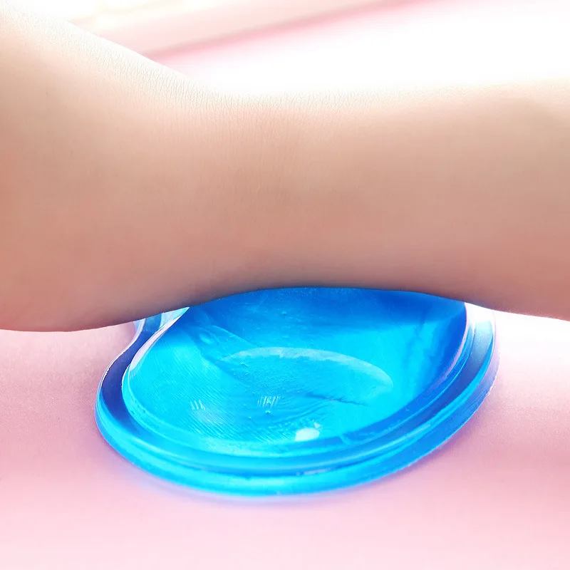 В форме сердца мягкий клей чистое масло силикагель кристалл коврик для мыши