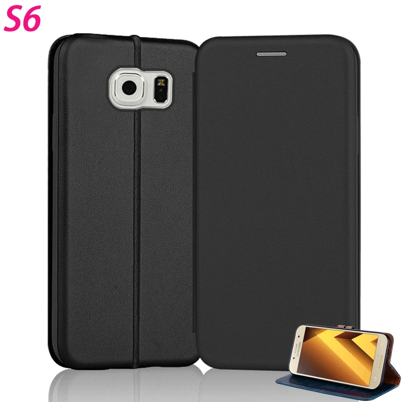 YonLinTan кожаный чехол для Samsung Galaxy S6 S 6 5 1 &quotфлип Телефон Назад Роскошный крышка