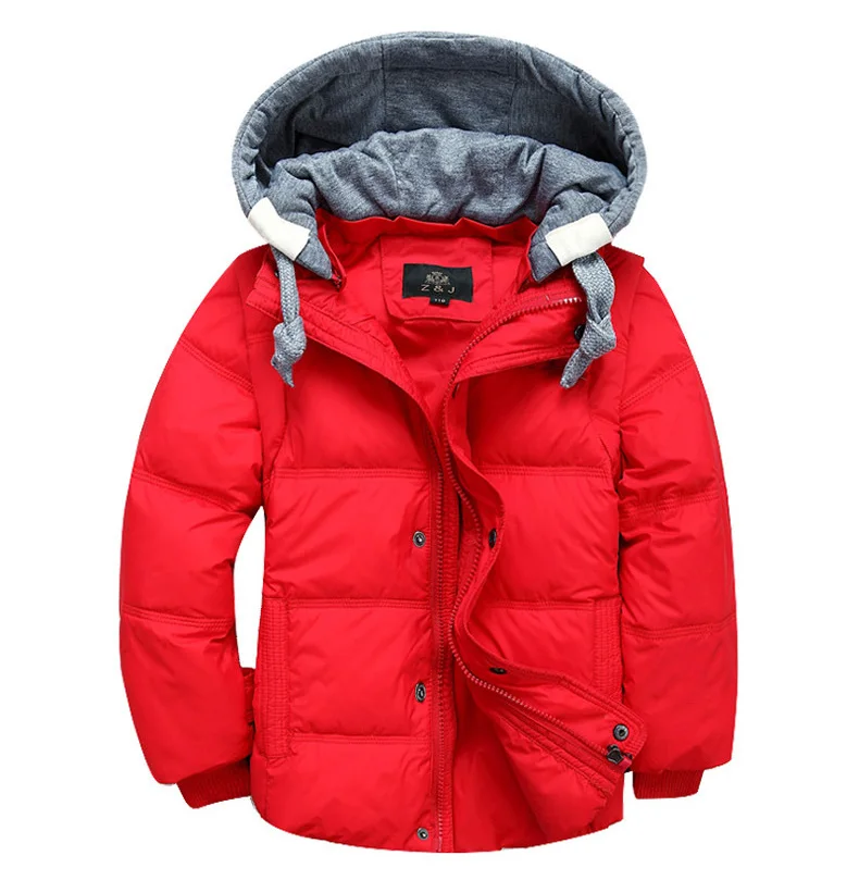 Детский Зимний пуховик с капюшоном на белом утином пуху|children winter|children winter coatkids coat